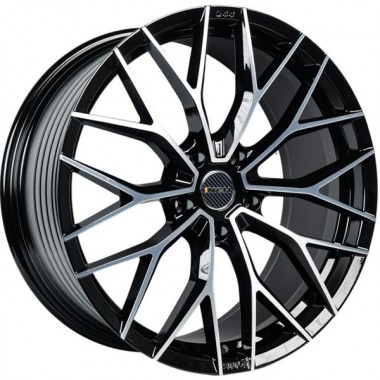 Диск INCH GA8532 21x9.5 5x112 ET31 DIA66.6 GLOSS BLACK MACHINED FACE