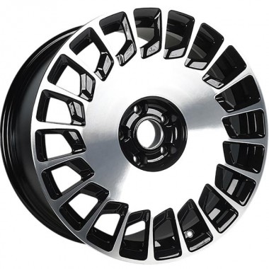 Диск INCH ULF-R24 18x8 5x112 ET40 DIA56 BLACK MACHINE FACE