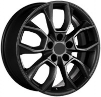 Диск Khomen 1713 17x7 5x114.3 ET48 DIA67.1 BLACK